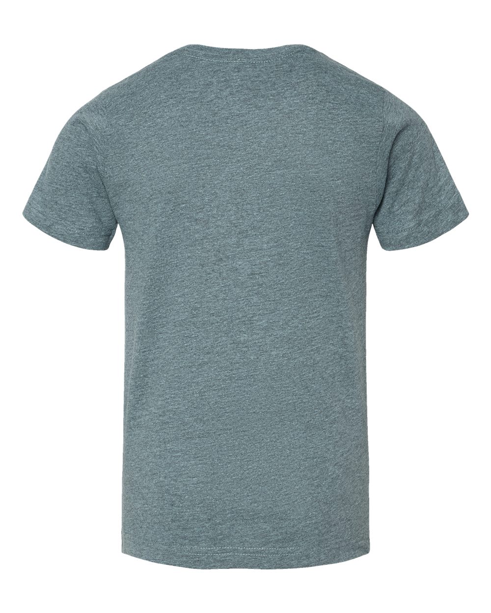 Live & Tell by LAT 6101 Youth Fine Jersey Tee in Ice Blackout, back