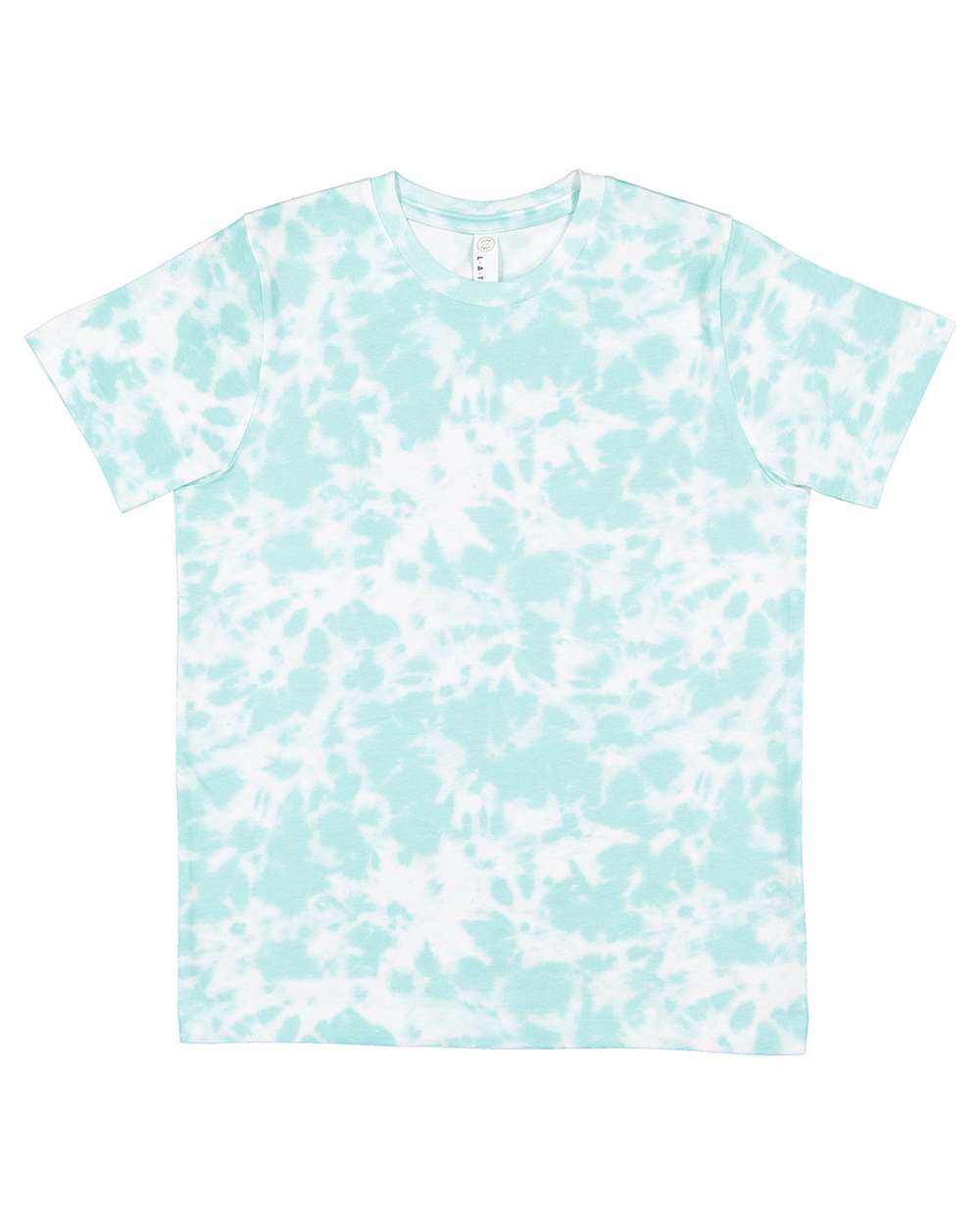 Live & Tell by LAT 6101 Youth Fine Jersey Tee in Island Tie Dye