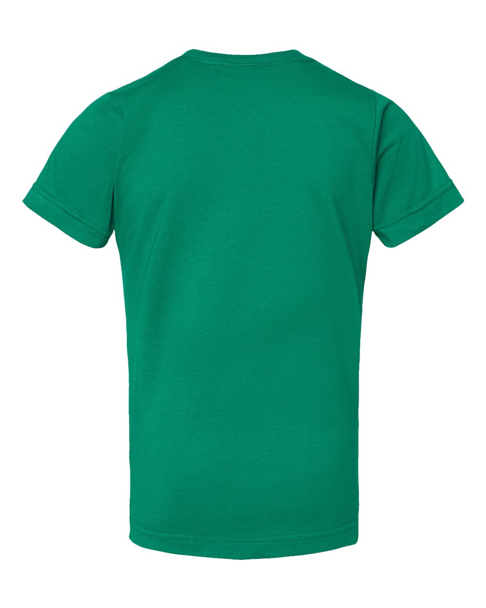 Live & Tell by LAT 6101 Youth Fine Jersey Tee in Kelly, back