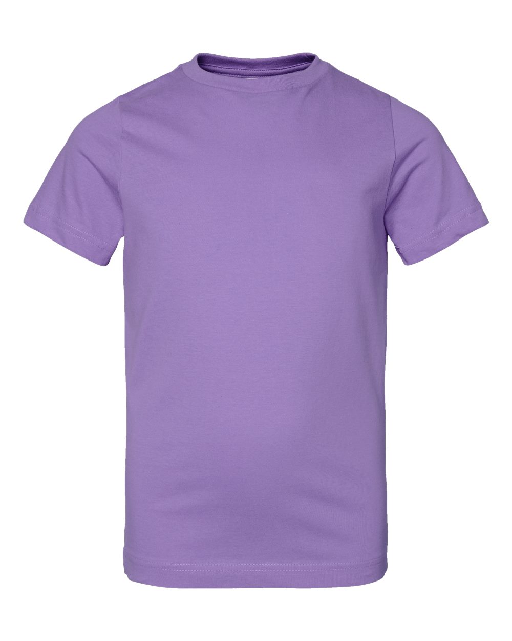 Live & Tell by LAT 6101 Youth Fine Jersey Tee in Lavender