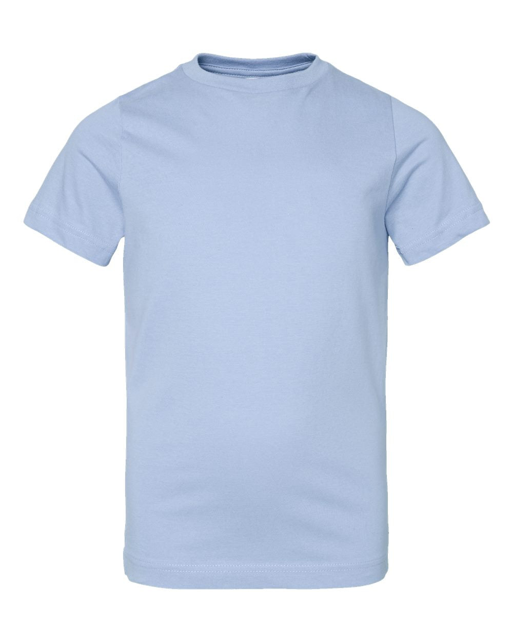 Live & Tell by LAT 6101 Youth Fine Jersey Tee in Light Blue