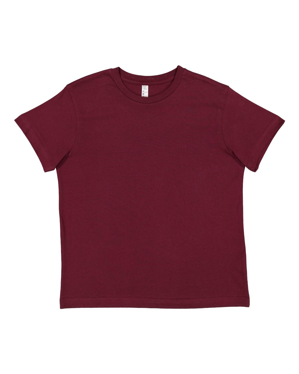 Live & Tell by LAT 6101 Youth Fine Jersey Tee in Maroon