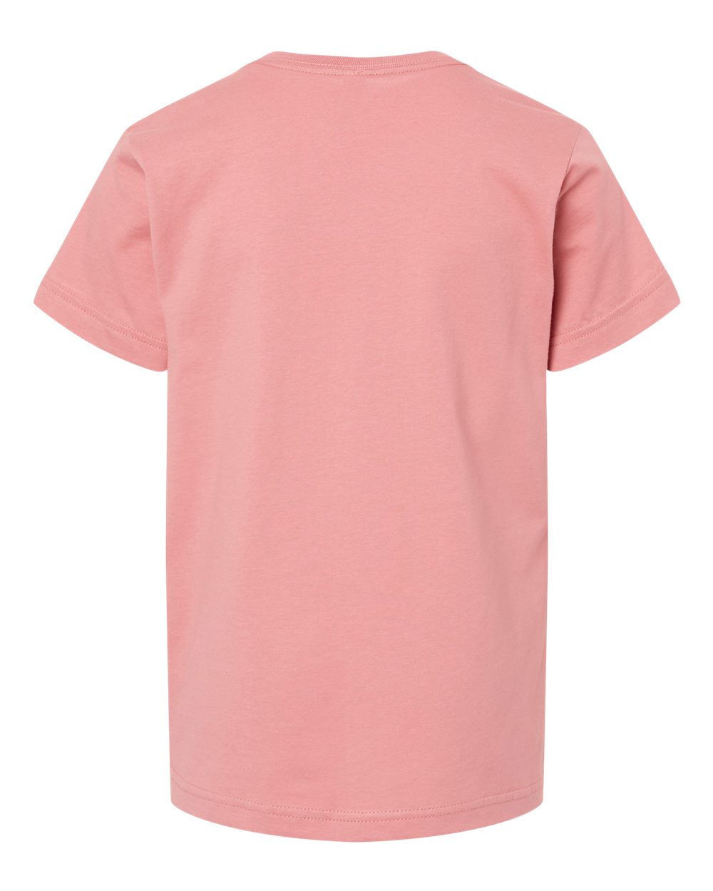Live & Tell by LAT 6101 Youth Fine Jersey Tee in Mauvelous, back