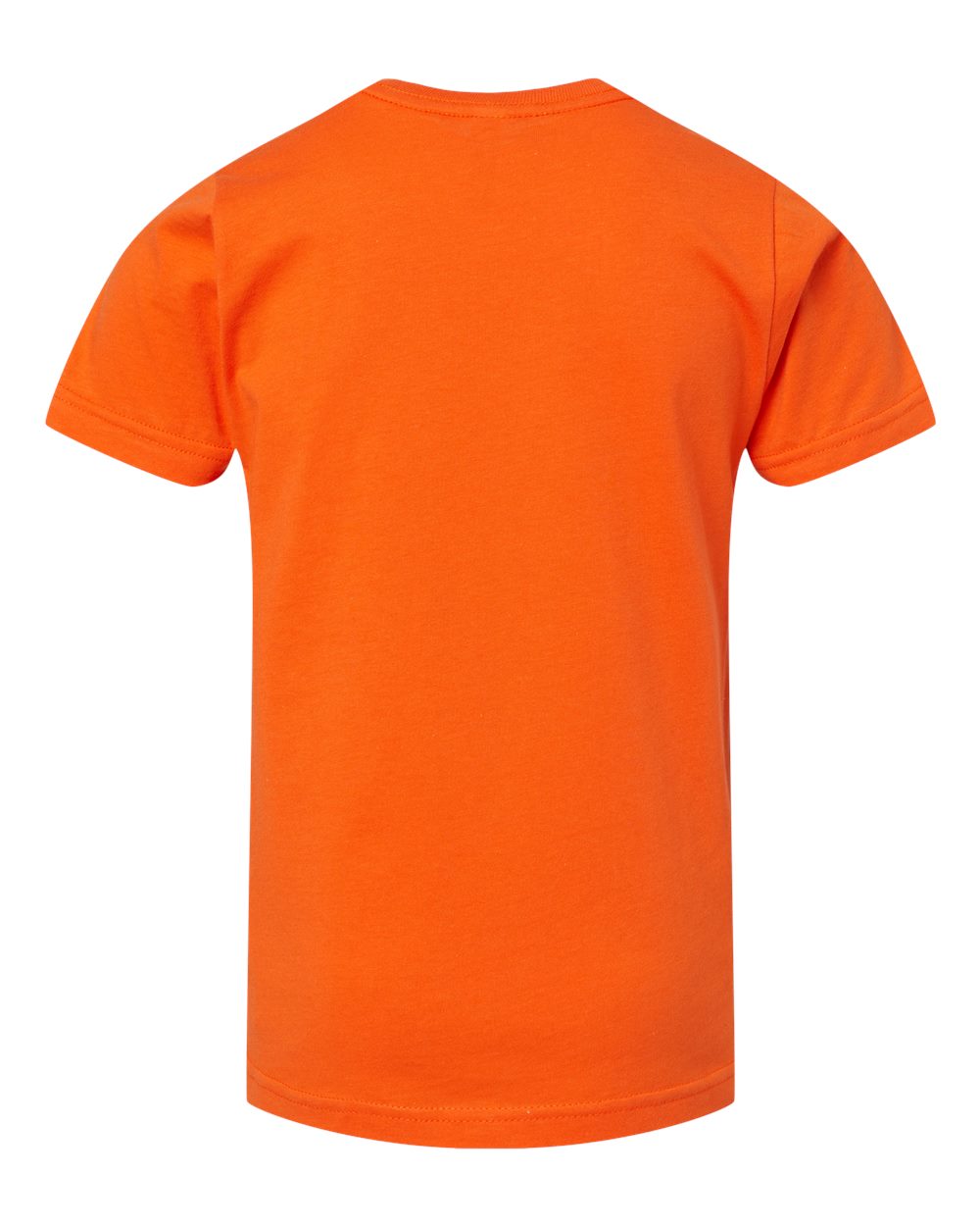 Live & Tell by LAT 6101 Youth Fine Jersey Tee in Orange, back
