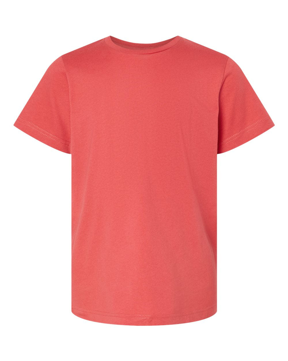 Live & Tell by LAT 6101 Youth Fine Jersey Tee in Passionfruit
