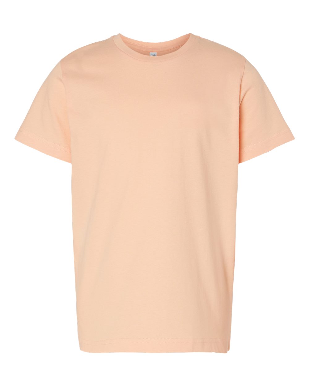 Live & Tell by LAT 6101 Youth Fine Jersey Tee in Peachy