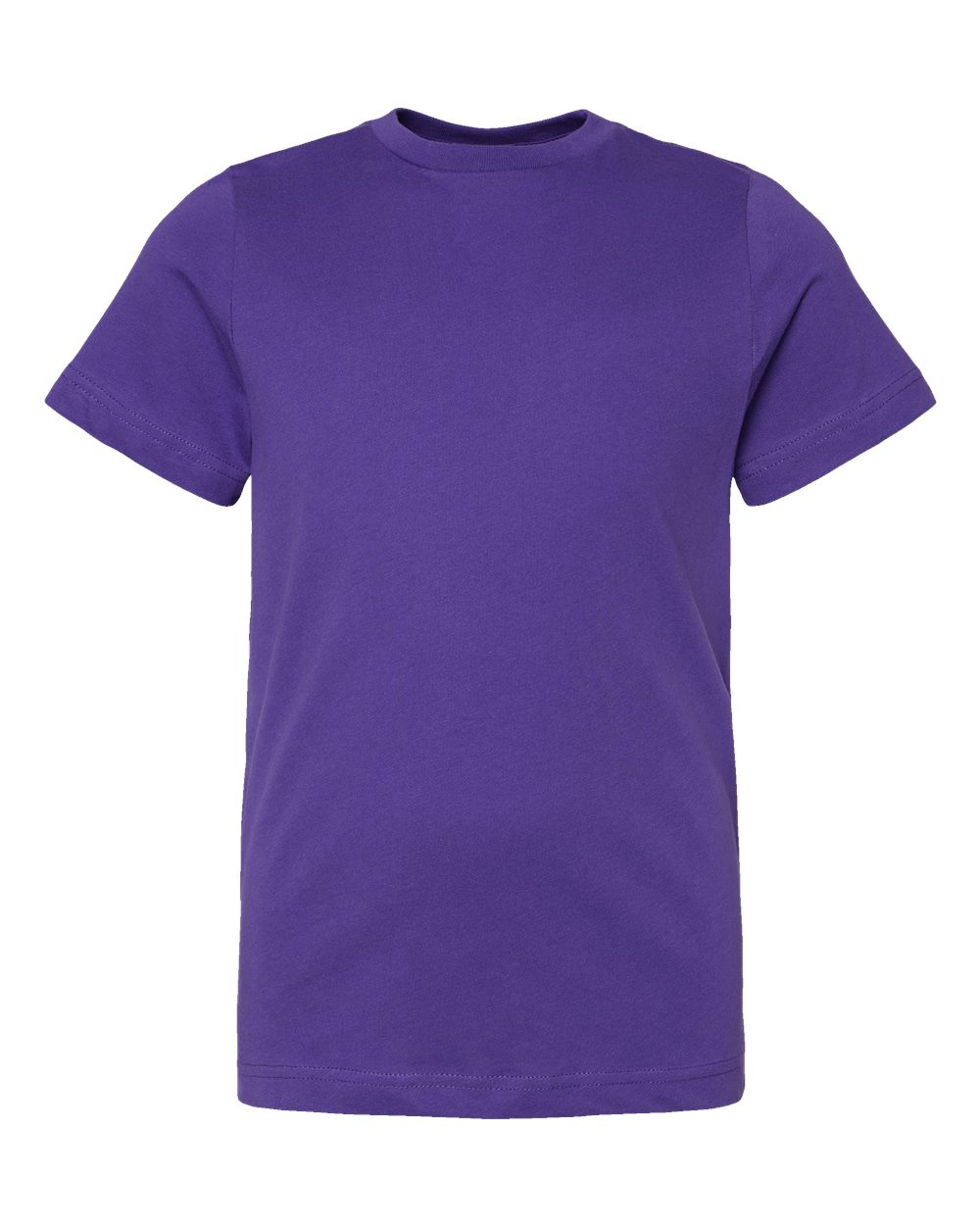 Live & Tell by LAT 6101 Youth Fine Jersey Tee in Purple