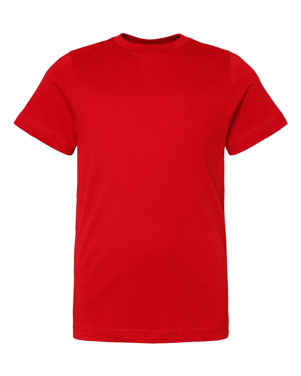 Live & Tell by LAT 6101 Youth Fine Jersey Tee in Red