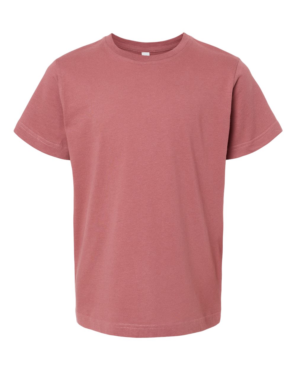 Live & Tell by LAT 6101 Youth Fine Jersey Tee in Rouge