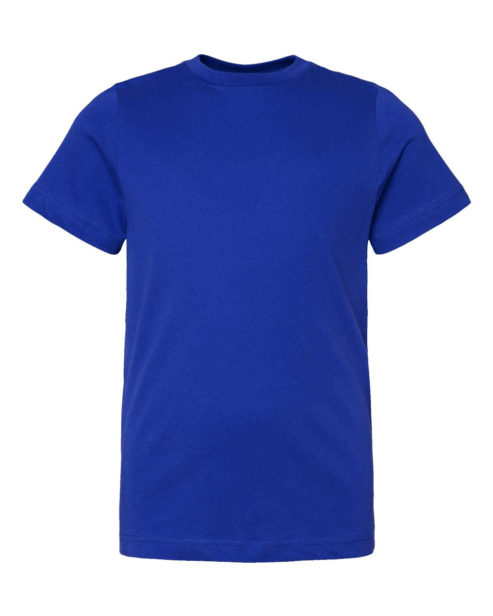 Live & Tell by LAT 6101 Youth Fine Jersey Tee in Royal