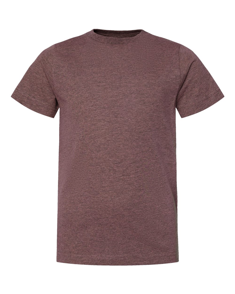 Live & Tell by LAT 6101 Youth Fine Jersey Tee in Sangria Blackout