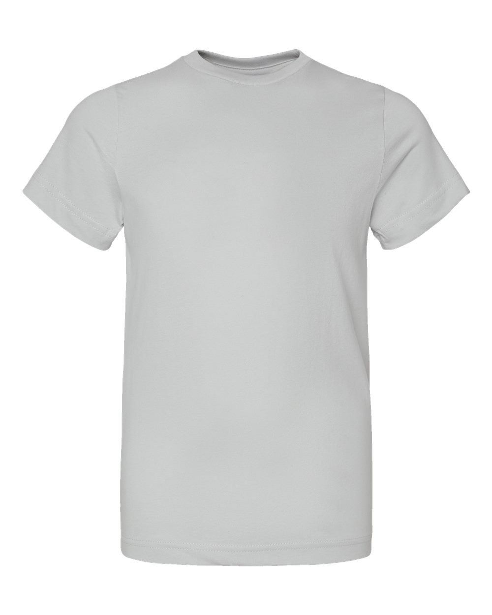 Live & Tell by LAT 6101 Youth Fine Jersey Tee in Silver