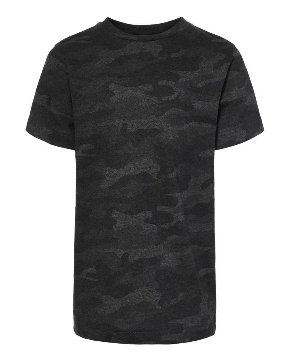 Live & Tell by LAT 6101 Youth Fine Jersey Tee in Storm Camo