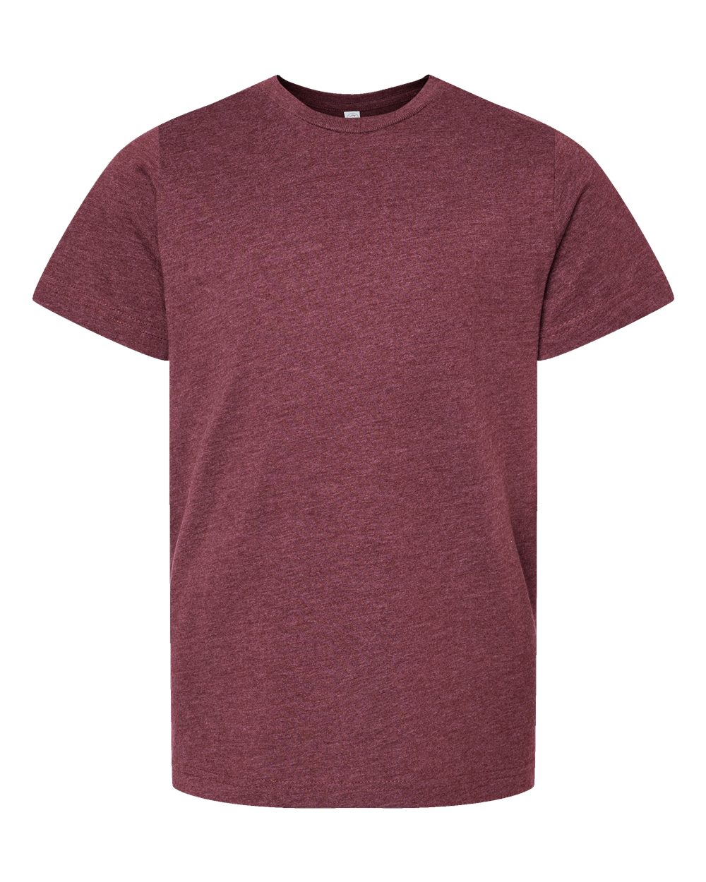 Live & Tell by LAT 6101 Youth Fine Jersey Tee in Vintage Burgundy