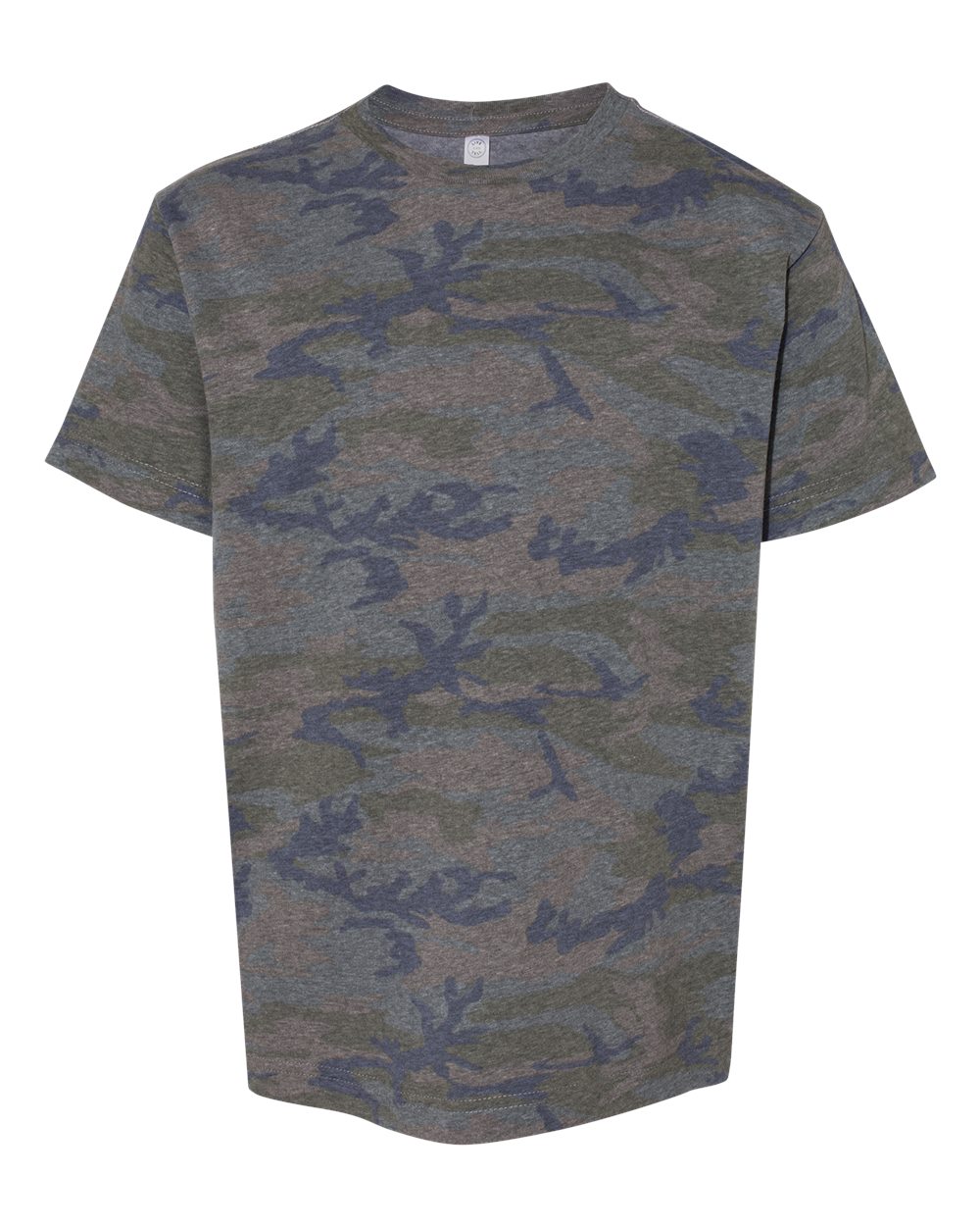 Live & Tell by LAT 6101 Youth Fine Jersey Tee in Vintage Camo