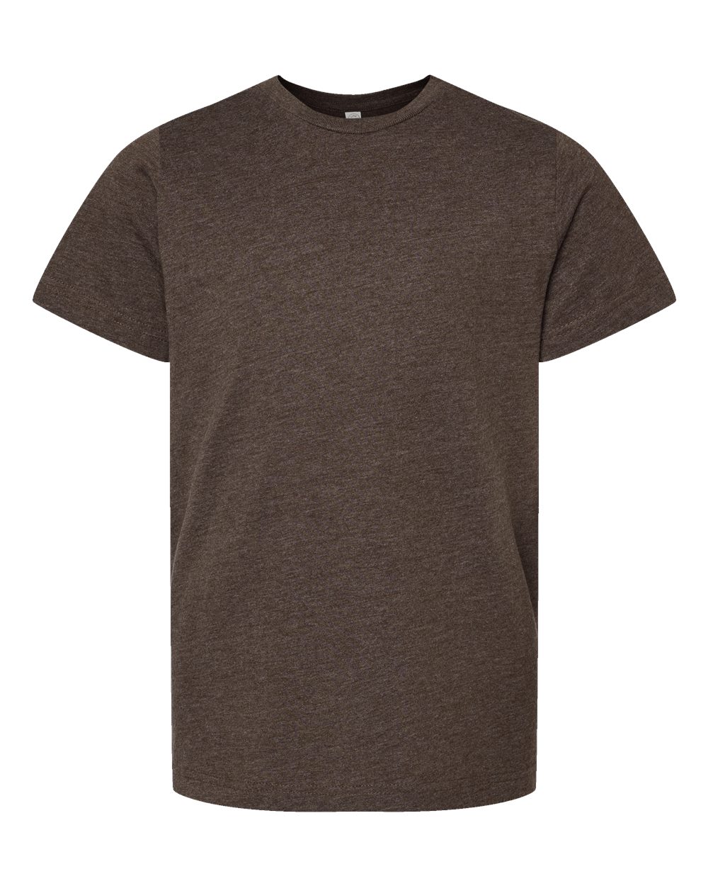 Live & Tell by LAT 6101 Youth Fine Jersey Tee in Vintage Chocolate
