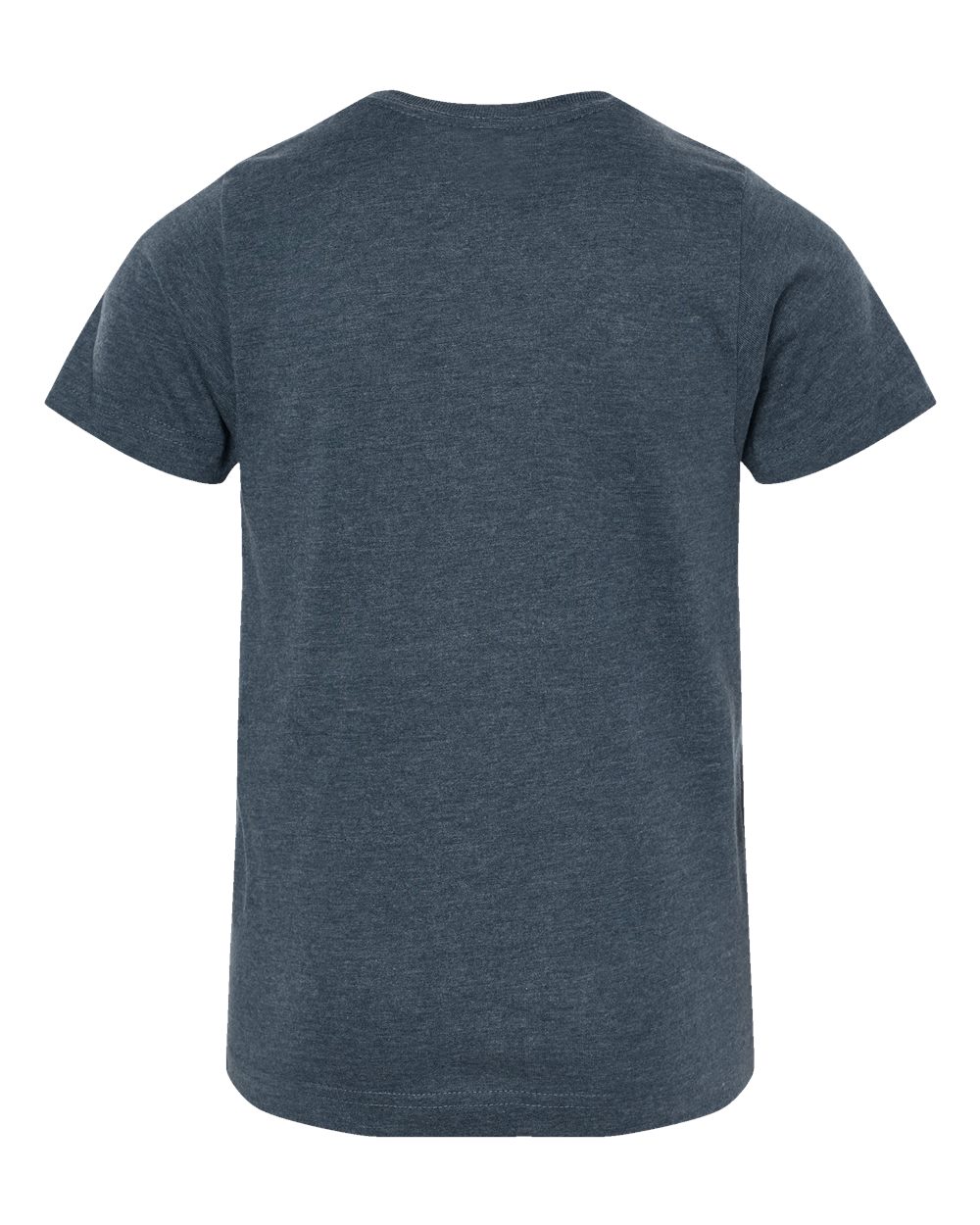 Live & Tell by LAT 6101 Youth Fine Jersey Tee in Vintage Denim, back
