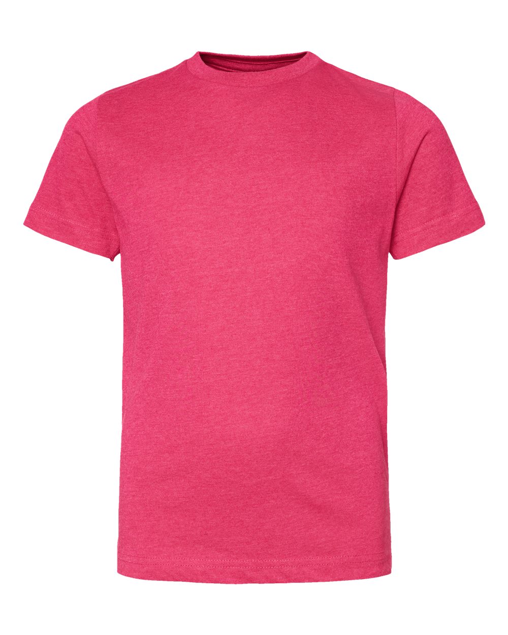 Live & Tell by LAT 6101 Youth Fine Jersey Tee in Vintage Hot Pink