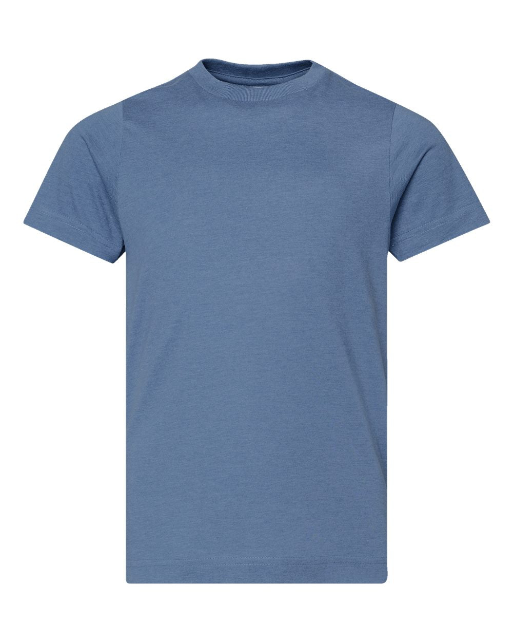 Live & Tell by LAT 6101 Youth Fine Jersey Tee in Vintage Indigo