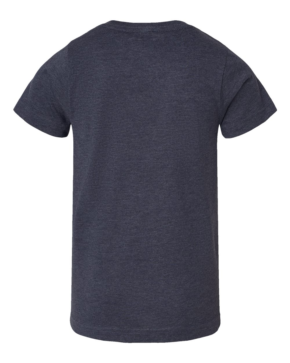 Live & Tell by LAT 6101 Youth Fine Jersey Tee in Vintage Navy, back