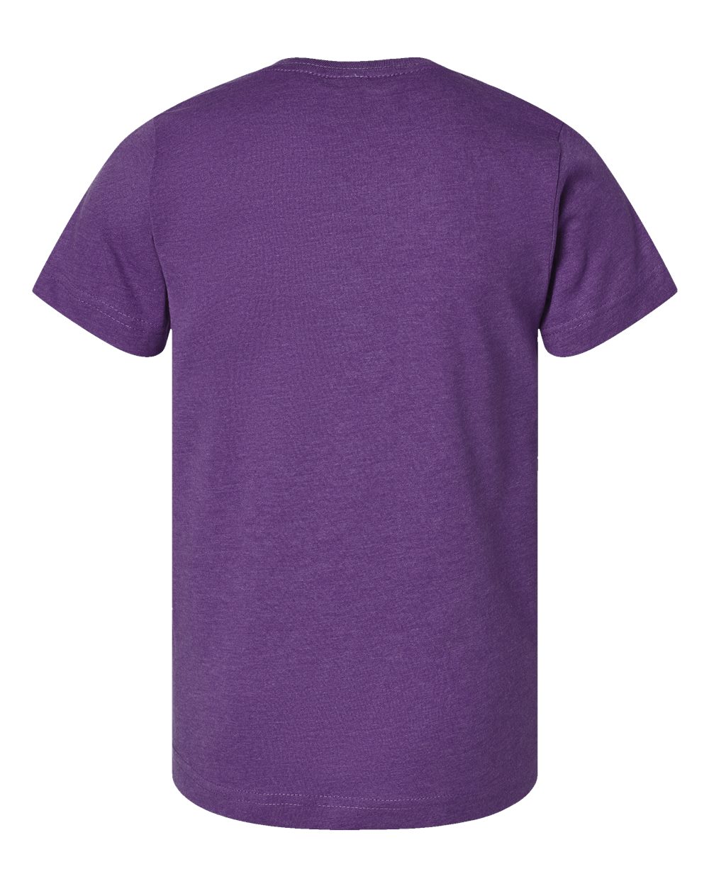 Live & Tell by LAT 6101 Youth Fine Jersey Tee in Vintage Purple, back