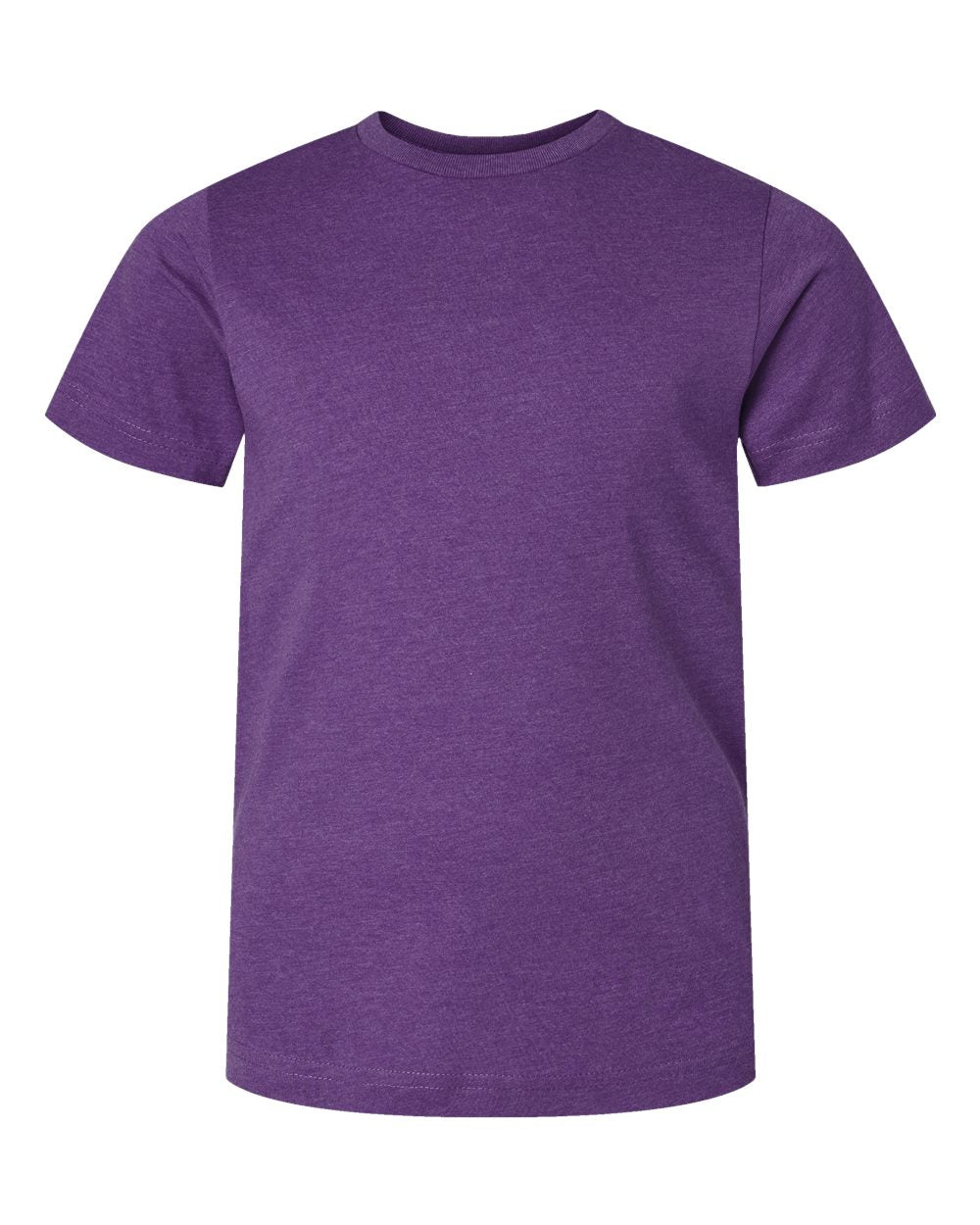 Live & Tell by LAT 6101 Youth Fine Jersey Tee in Vintage Purple