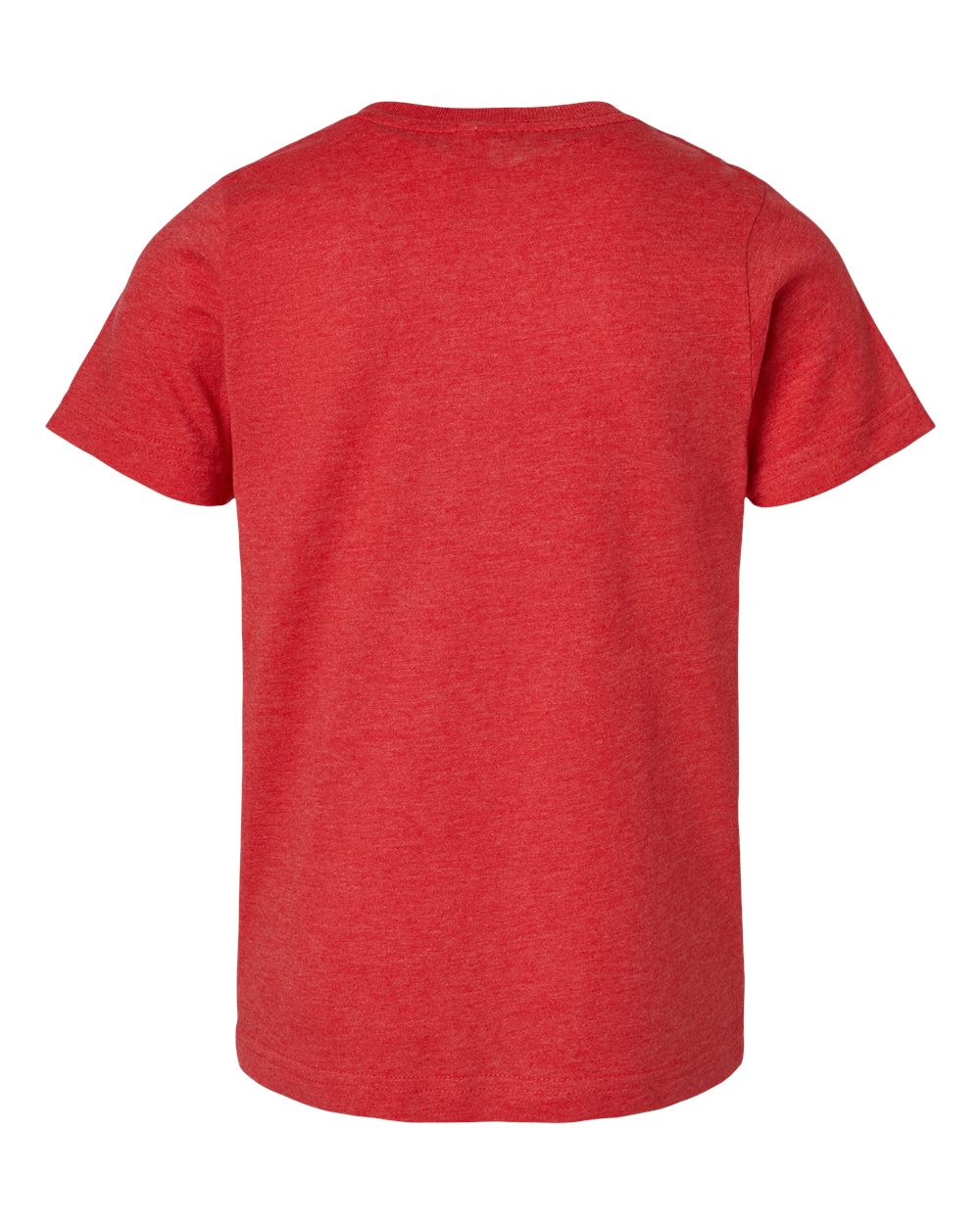 Live & Tell by LAT 6101 Youth Fine Jersey Tee in Vintage Red, back