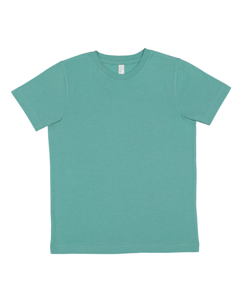 Live & Tell by LAT 6101 Youth Fine Jersey Tee in Vintage Saltwater