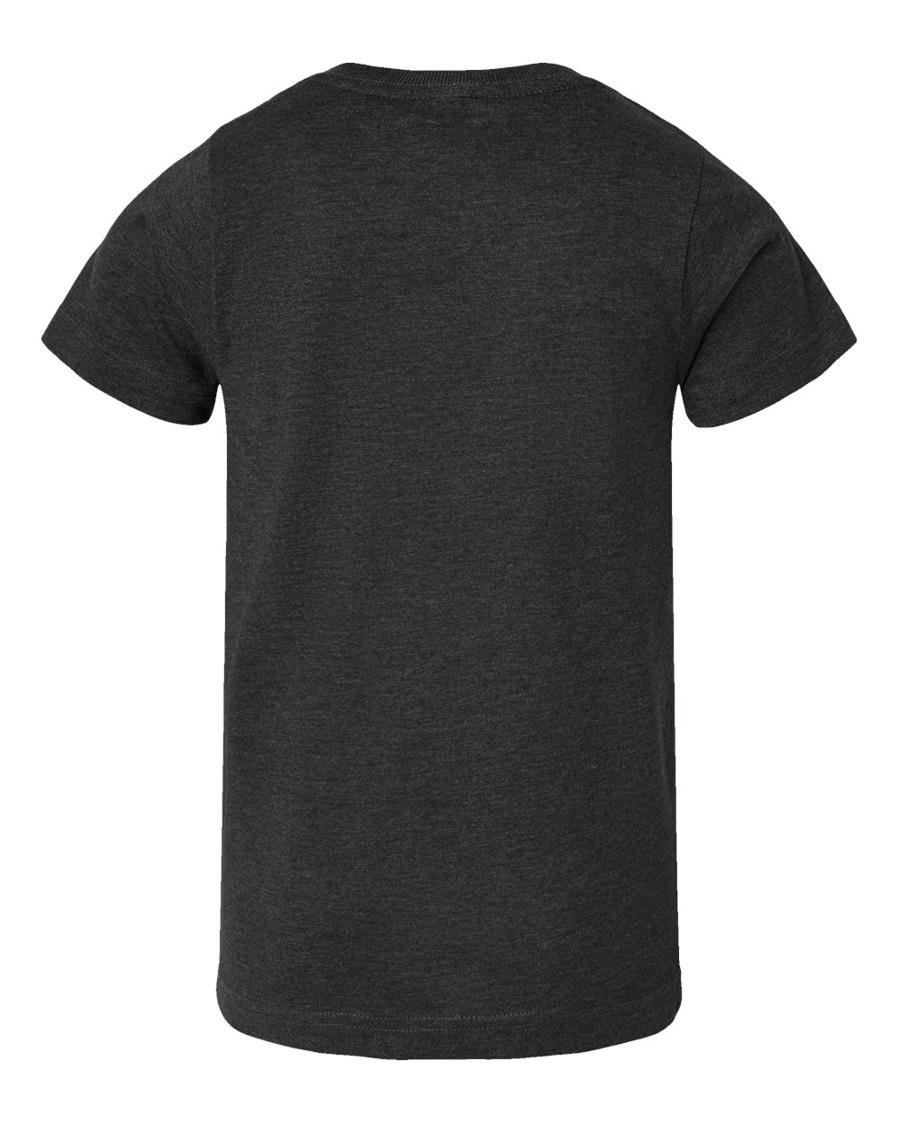 Live & Tell by LAT 6101 Youth Fine Jersey Tee in Vintage Smoke, back
