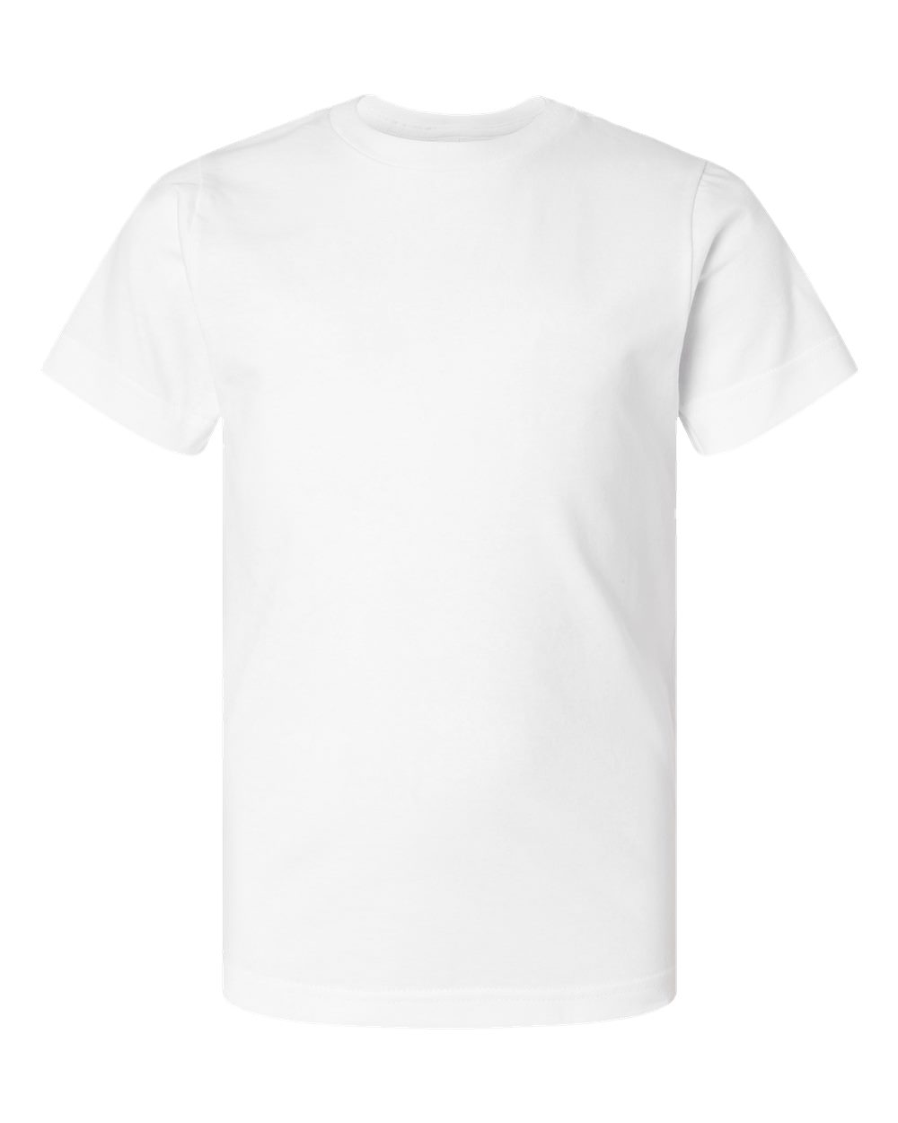 Live & Tell by LAT 6101 Youth Fine Jersey Tee in White