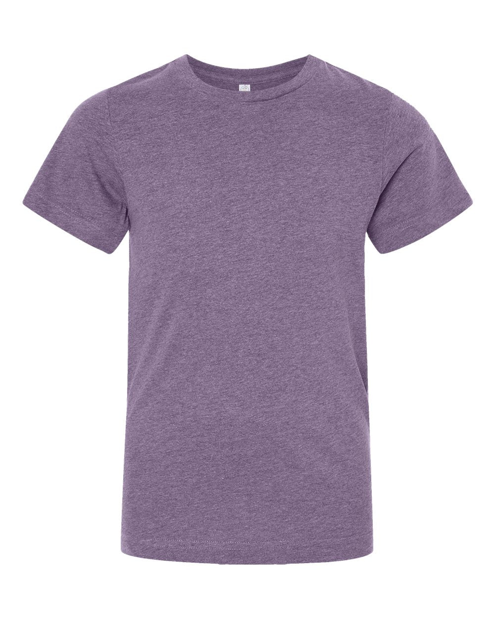 Live & Tell by LAT 6101 Youth Fine Jersey Tee in Wisteria Blackout