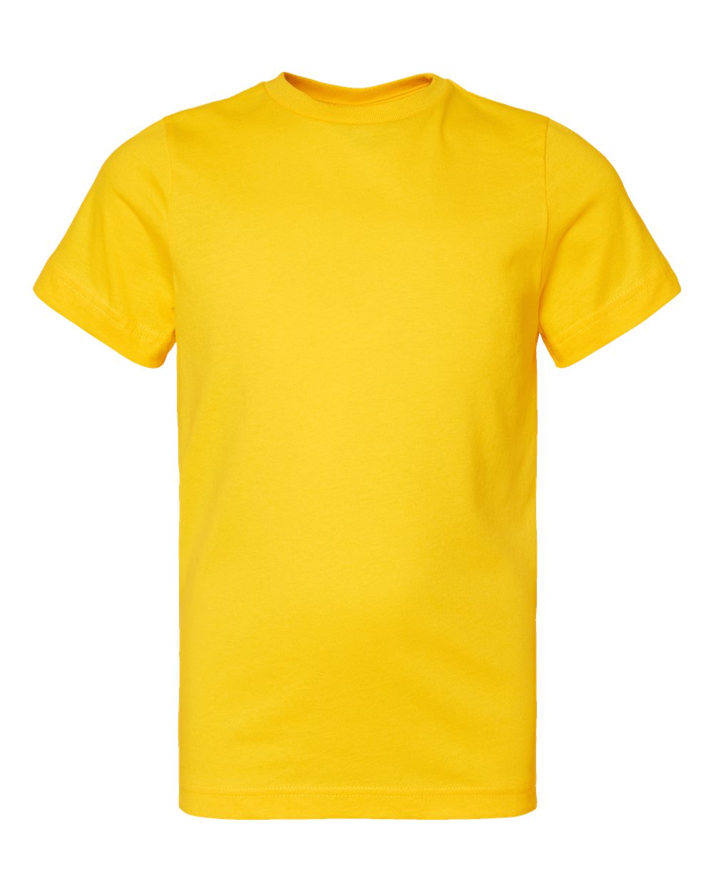 Live & Tell by LAT 6101 Youth Fine Jersey Tee in Yellow