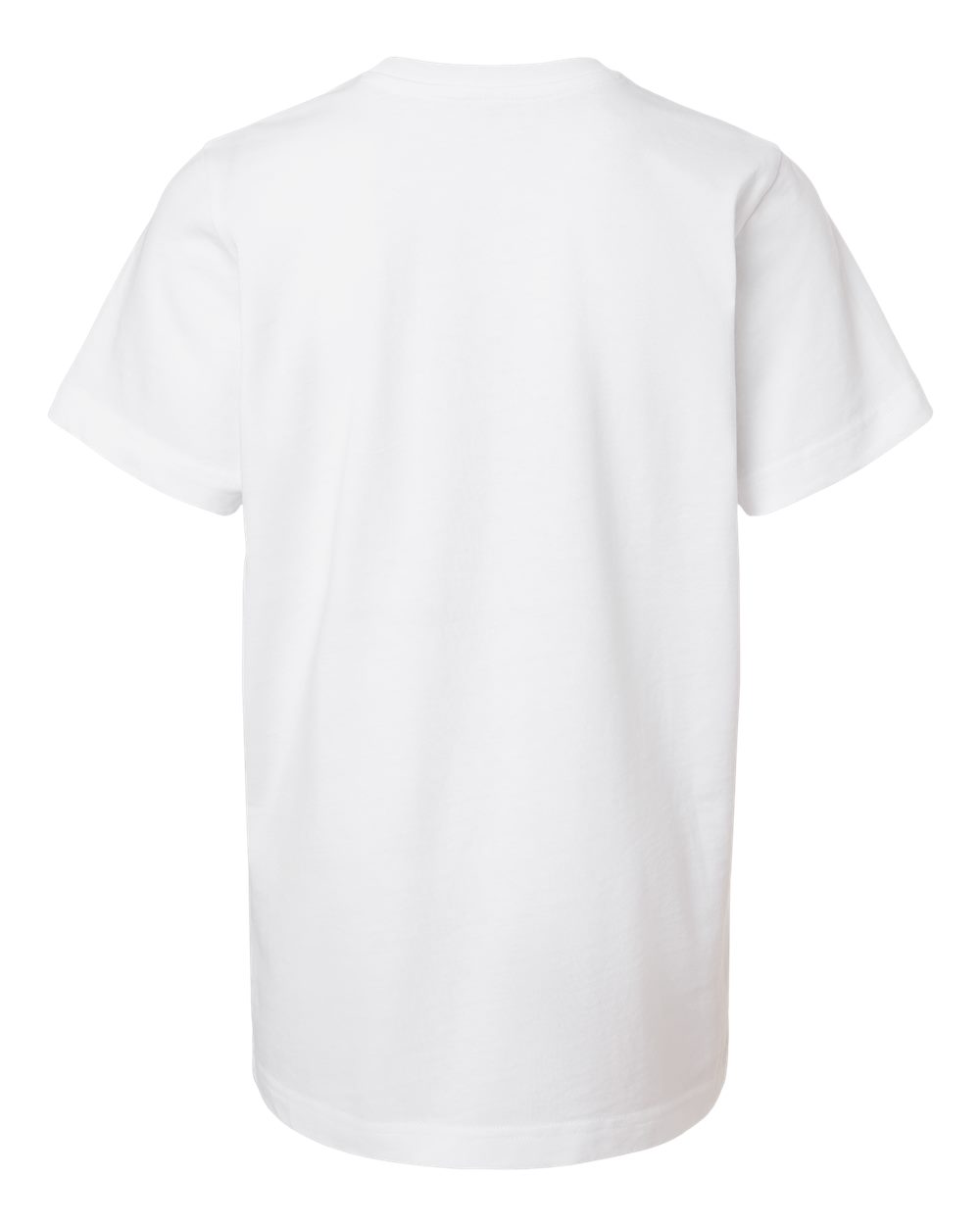Live & Tell by LAT 6102 Youth Vintage Wash Tee in Washed White, back