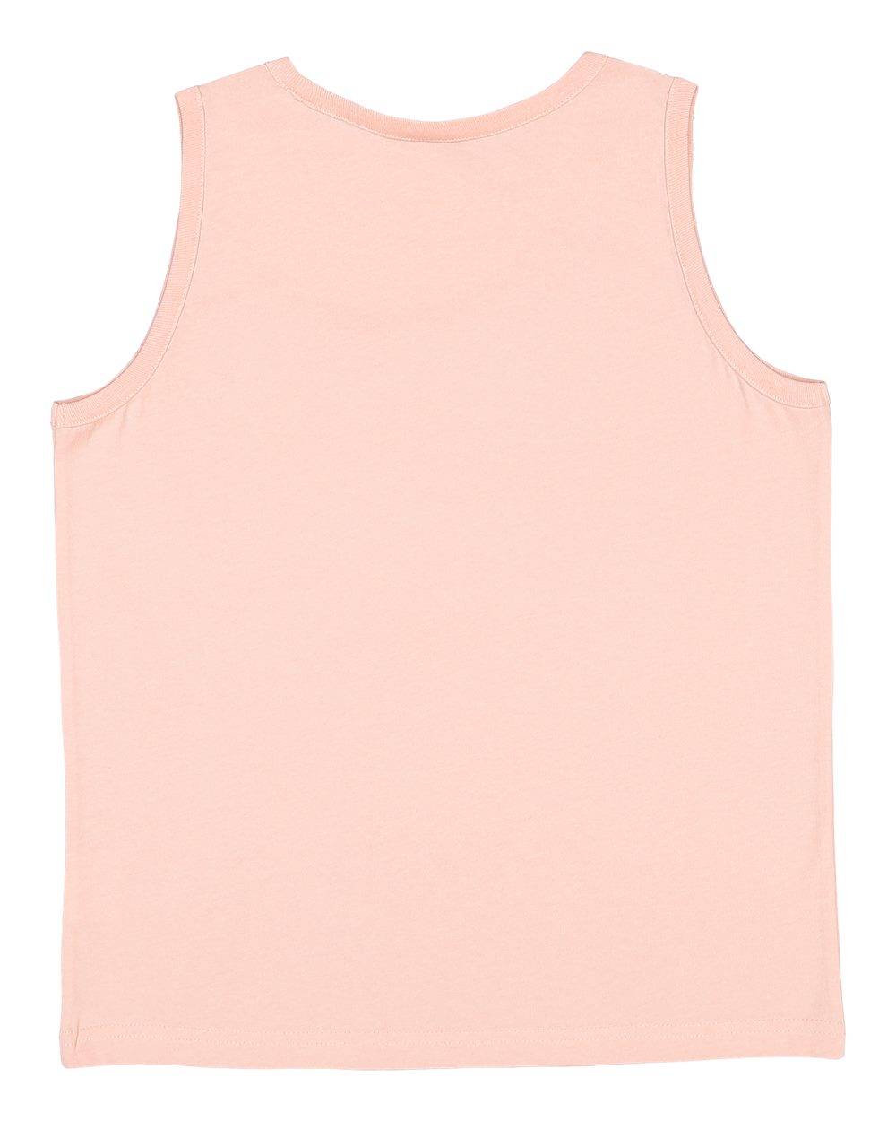 Live & Tell by LAT 6123 Youth Fine Jersey Tank in Blush, back