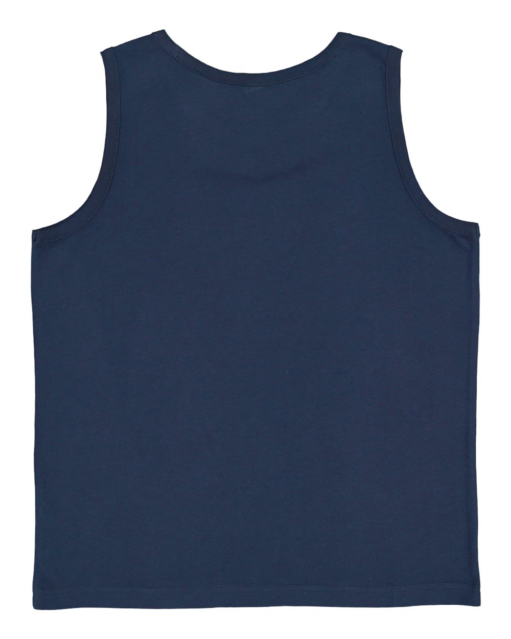 Live & Tell by LAT 6123 Youth Fine Jersey Tank in Denim, back