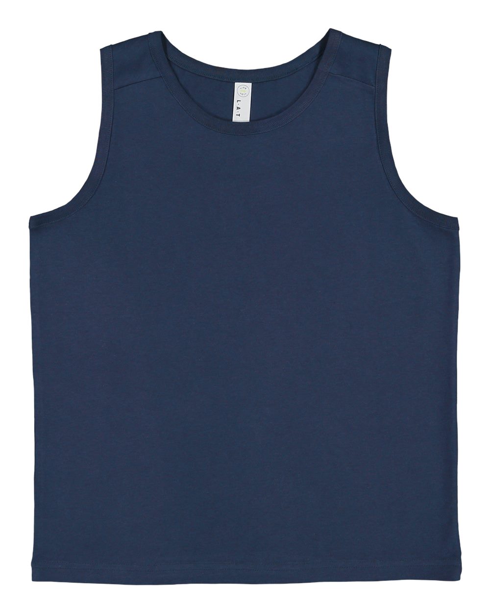 Live & Tell by LAT 6123 Youth Fine Jersey Tank in Denim