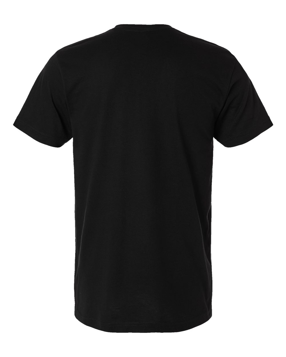 Live & Tell by LAT 6901ECO Unisex Eco Jersey Tee in Black, back