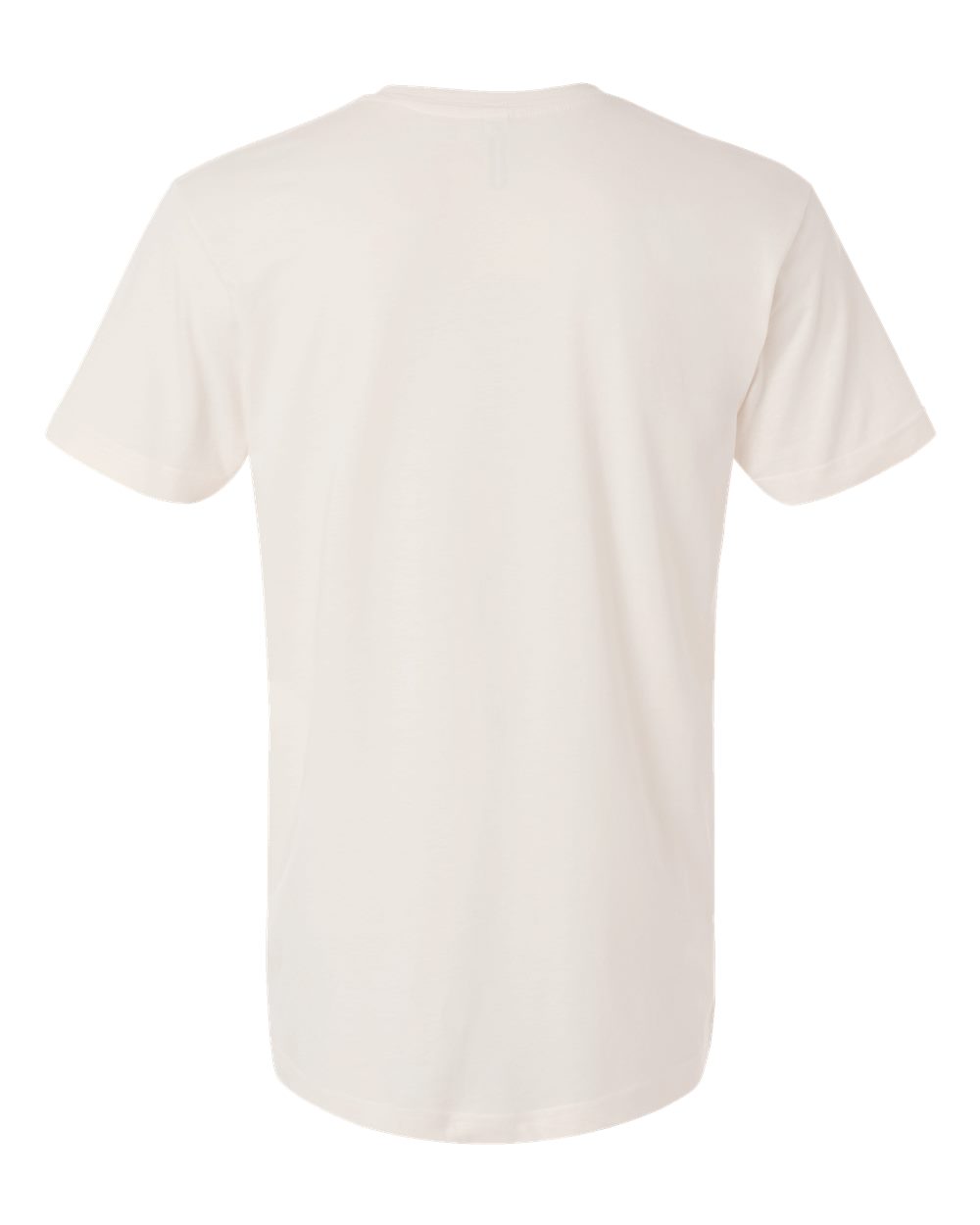 Live & Tell by LAT 6901ECO Unisex Eco Jersey Tee in Eggshell, back