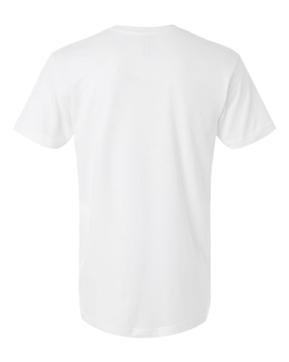 Live & Tell by LAT 6901ECO Unisex Eco Jersey Tee in White, back