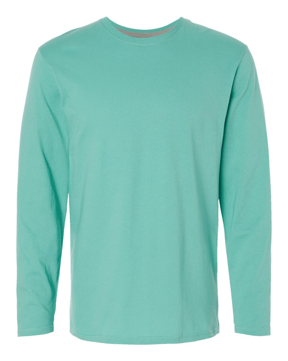Live & Tell by LAT 6918 Unisex Fine Jersey Long Sleeve Tee in Saltwater