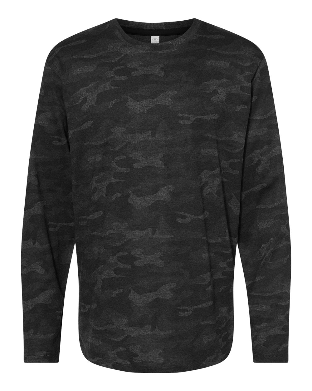 Live & Tell by LAT 6918 Unisex Fine Jersey Long Sleeve Tee in Storm Camo
