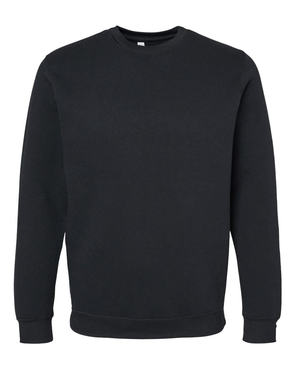 Live & Tell by LAT 6925 Unisex Elevated Fleece Crewneck Sweatshirt in Black
