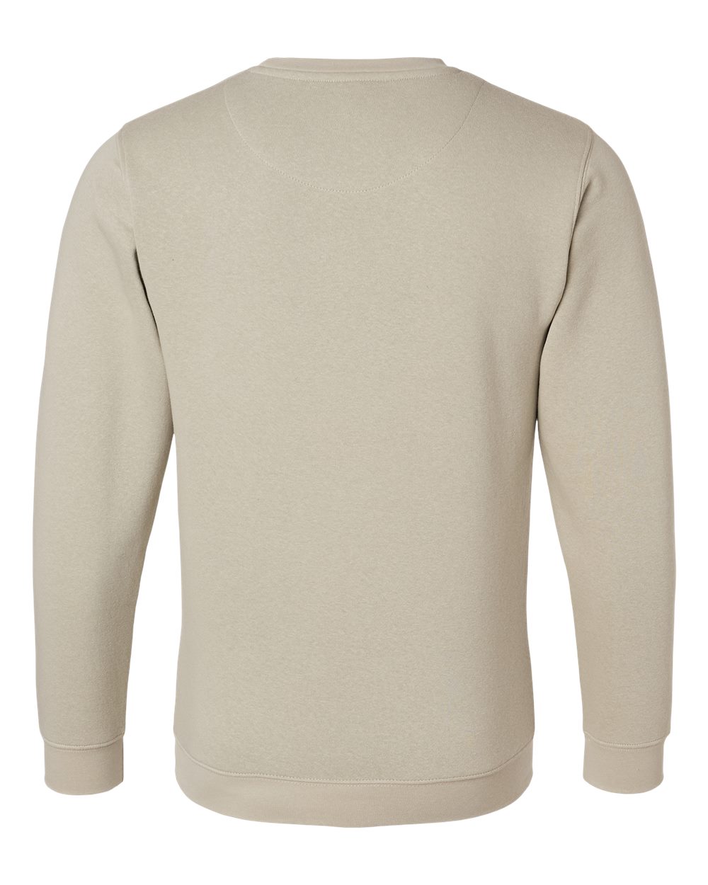 Live & Tell by LAT 6925 Unisex Elevated Fleece Crewneck Sweatshirt in Hazel, back