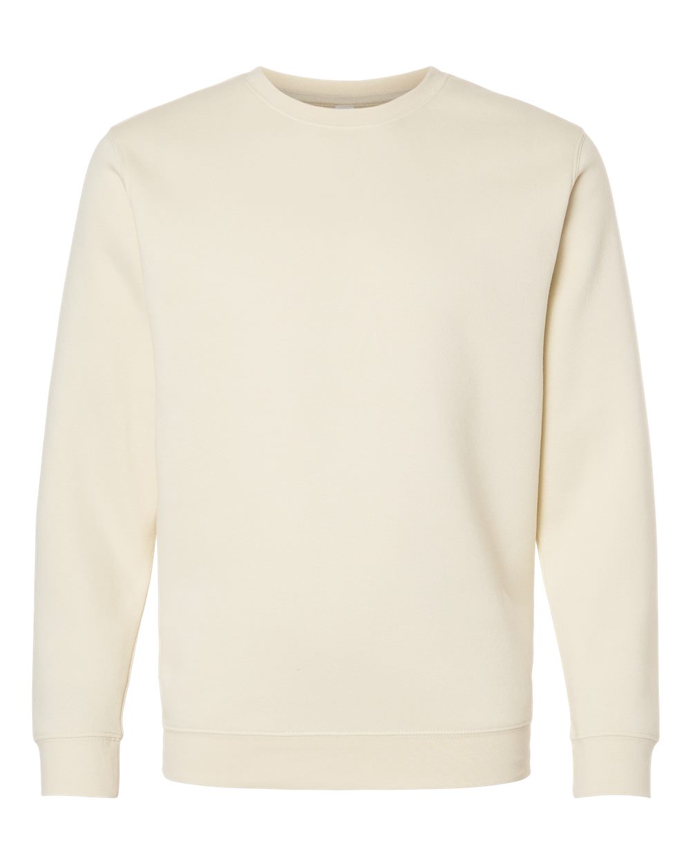 Live & Tell by LAT 6925 Unisex Elevated Fleece Crewneck Sweatshirt in Natural