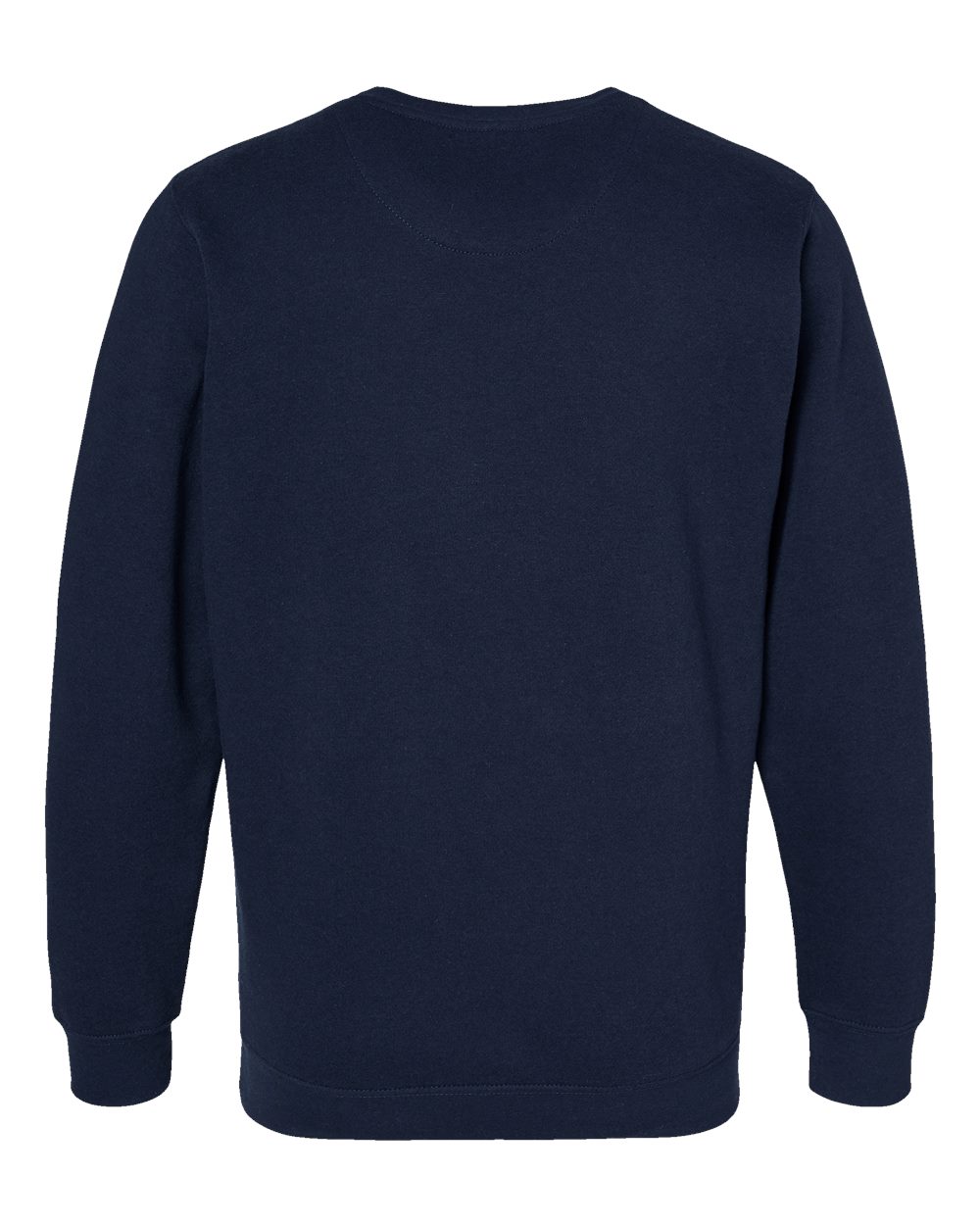 Live & Tell by LAT 6925 Unisex Elevated Fleece Crewneck Sweatshirt in Navy, back