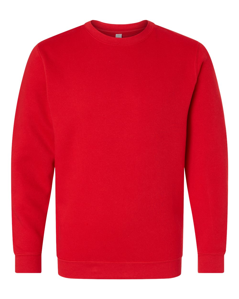 Live & Tell by LAT 6925 Unisex Elevated Fleece Crewneck Sweatshirt in Red