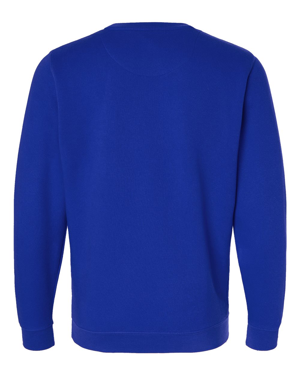 Live & Tell by LAT 6925 Unisex Elevated Fleece Crewneck Sweatshirt in Royal, back