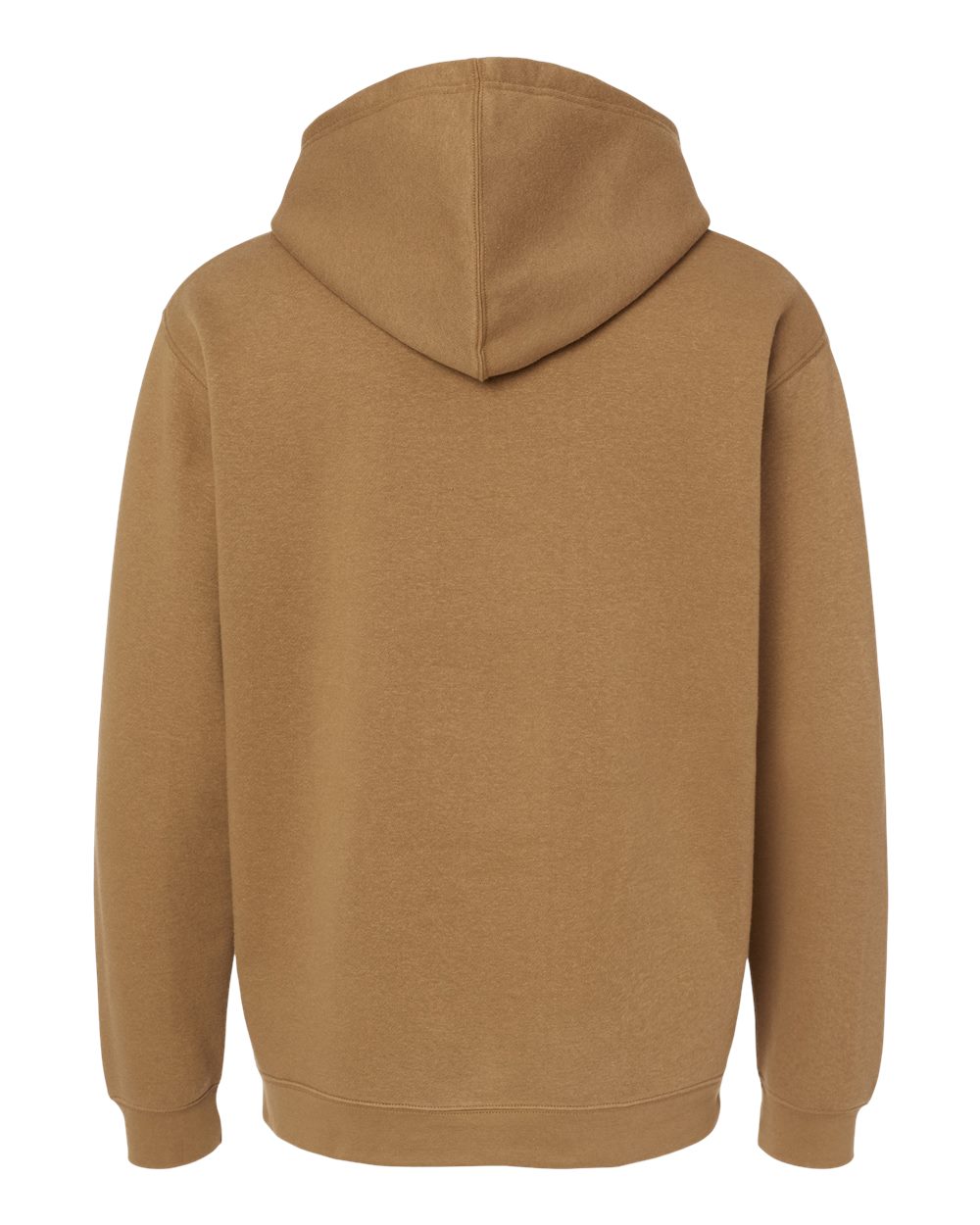 Live & Tell by LAT 6926 Unisex Elevated Fleece Hoodie Sweatshirt in Coyote Brown, back