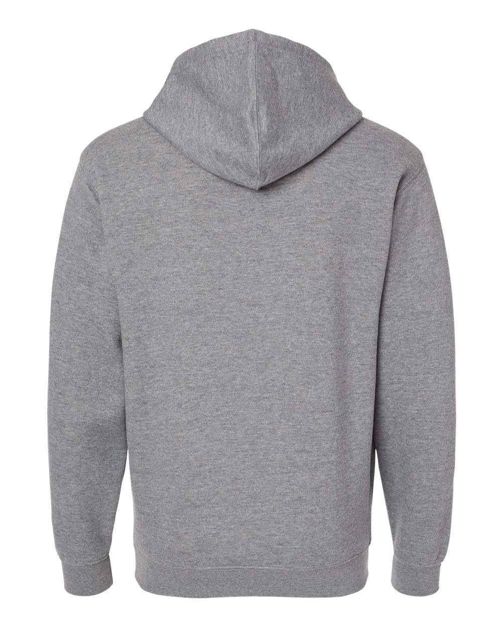 Live & Tell by LAT 6926 Unisex Elevated Fleece Hoodie Sweatshirt in Granite Heather, back