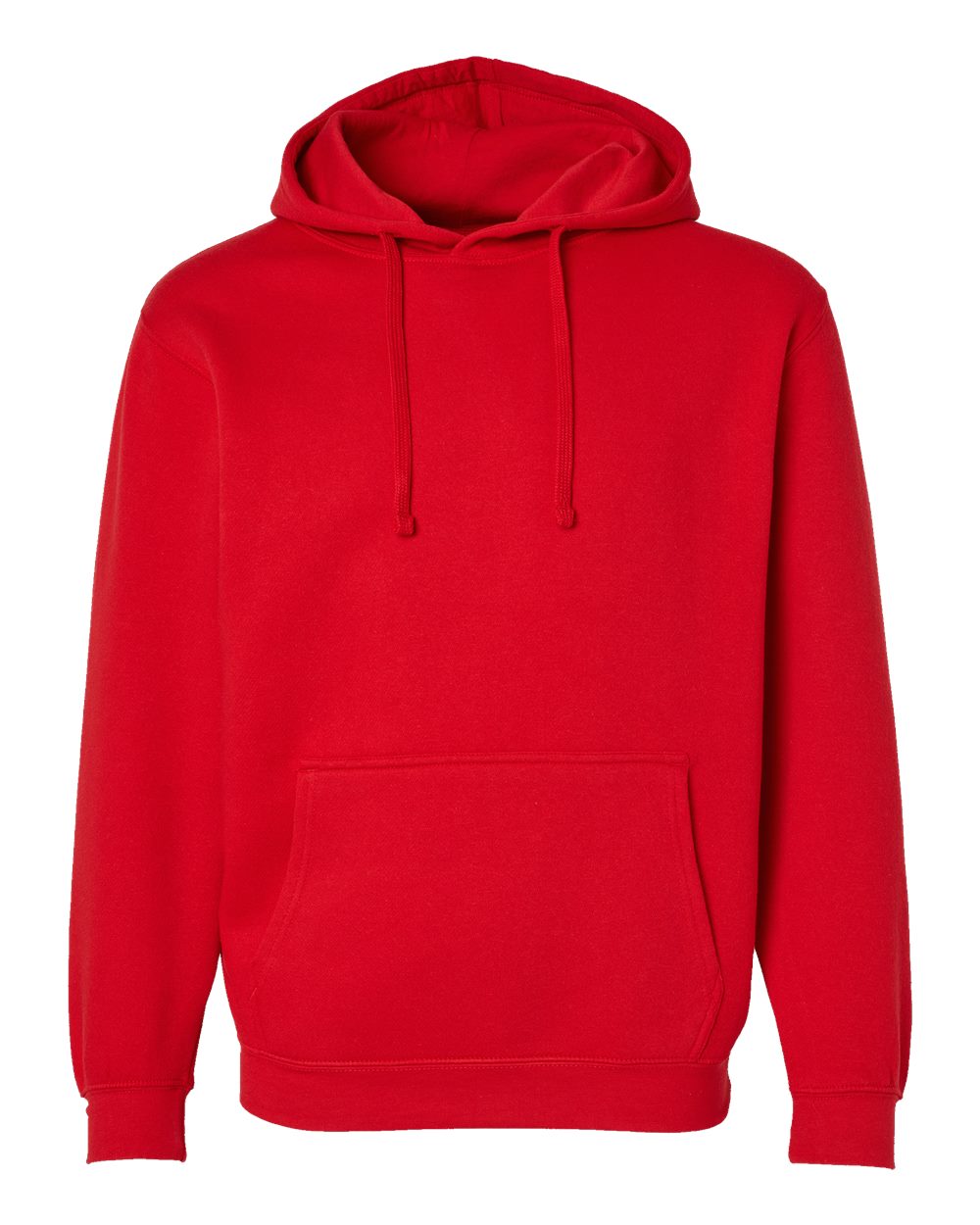 Live & Tell by LAT 6926 Unisex Elevated Fleece Hoodie Sweatshirt in Red